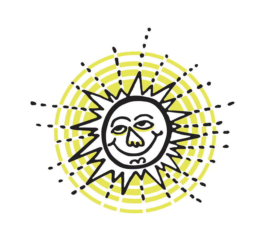 Summer Drawing - Sun #80 by CSA Images