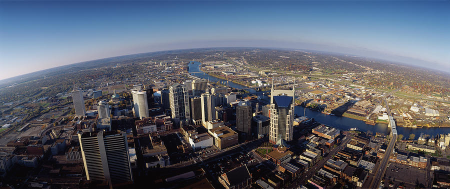 High Angle View Of Buildings In A City #82 Photograph by Panoramic Images