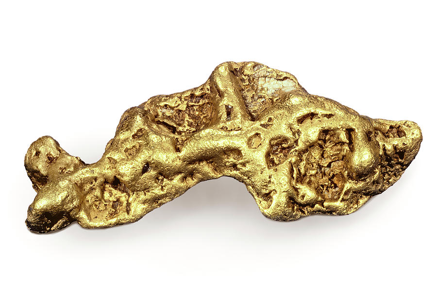 82 Ounce Gold Nugget Photograph by Phil DEGGINGER - Fine Art America