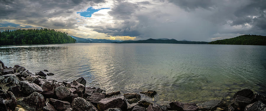 Beautiful landscape scenes at lake jocassee south carolina #87 Photograph by Alex Grichenko
