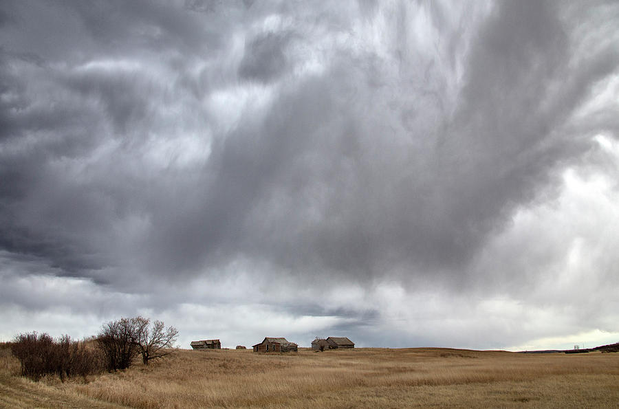 Prairie Storm Clouds #88 Photograph by Mark Duffy