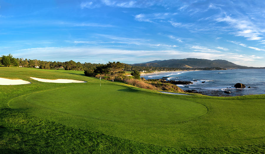 8th Hole At Pebble Beach Golf Links Photograph by Panoramic Images