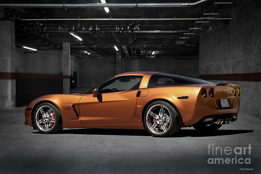 2007 Chevrolet Corvette Z06 C6R Photograph by Dave Koontz - Fine Art ...