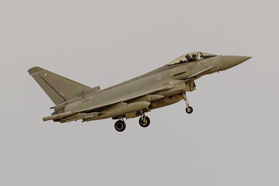 A Royal Air Force Eurofighter Typhoon #9 Photograph by Rob Edgcumbe