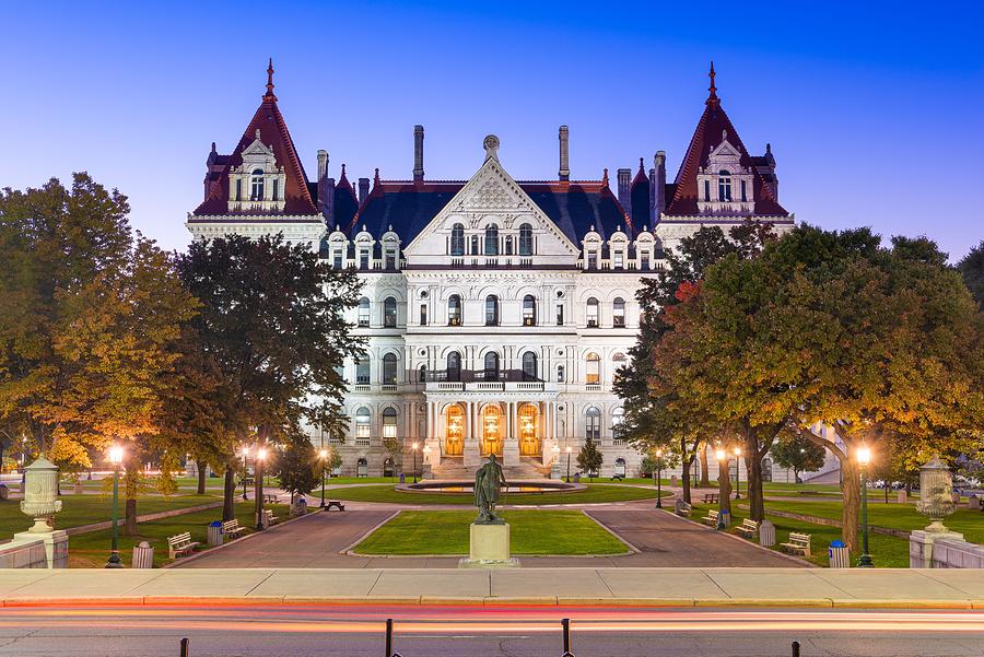 Albany, New York, Usa At The New York Photograph by Sean Pavone - Fine ...