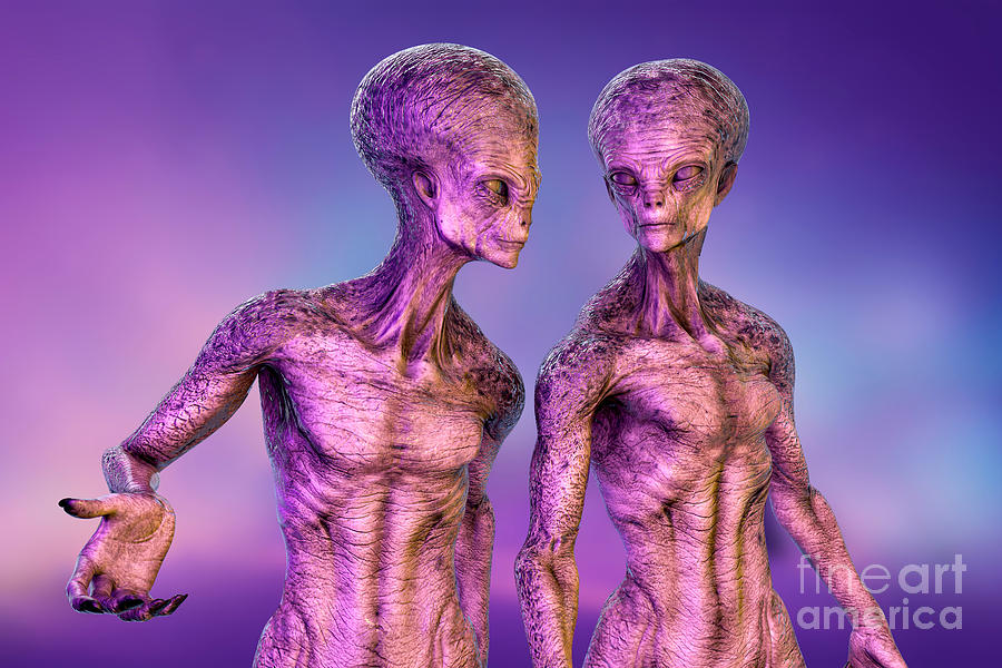 Alien #9 Photograph by Kateryna Kon/science Photo Library