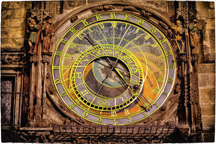 Astronomical clock in Prague #9 Photograph by Vivida Photo PC