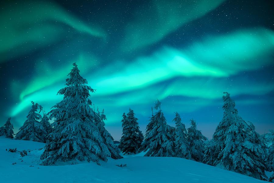 Aurora Borealis. Northern Lights #9 Photograph by Ivan Kmit - Fine Art ...