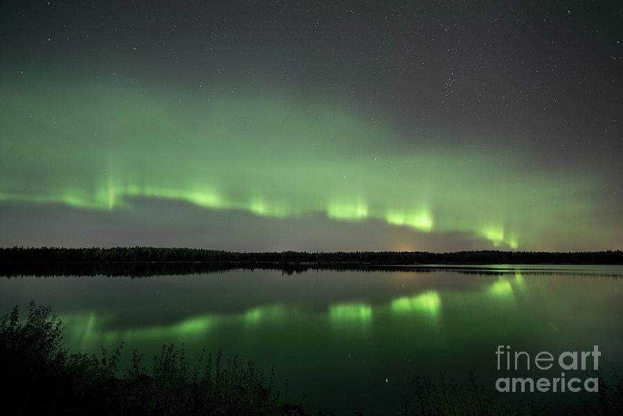 Aurora Borealis Over Finland #9 Photograph by Pekka Parviainen/science Photo Library