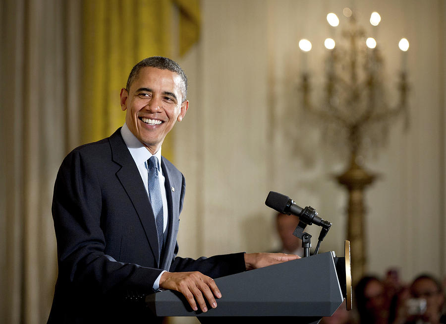 Barack Obama #2 Photograph by Granger