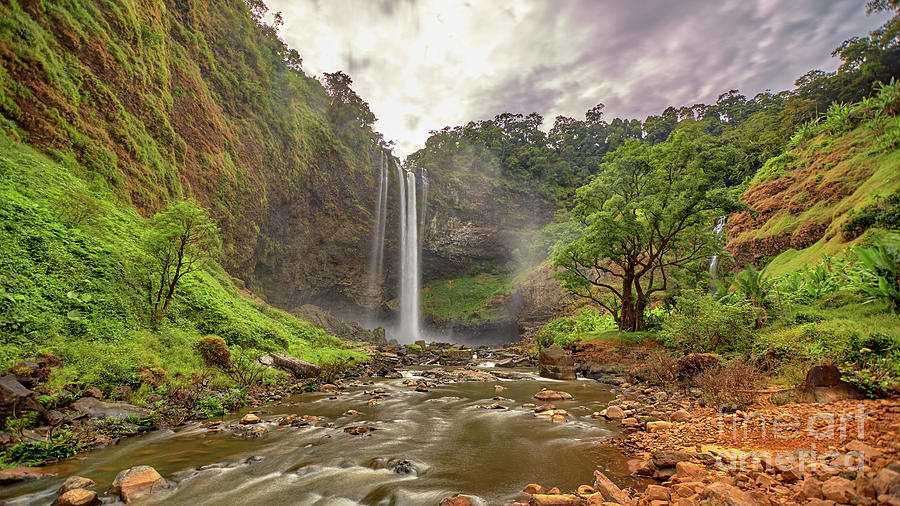 Beautiful Waterfall Photograph