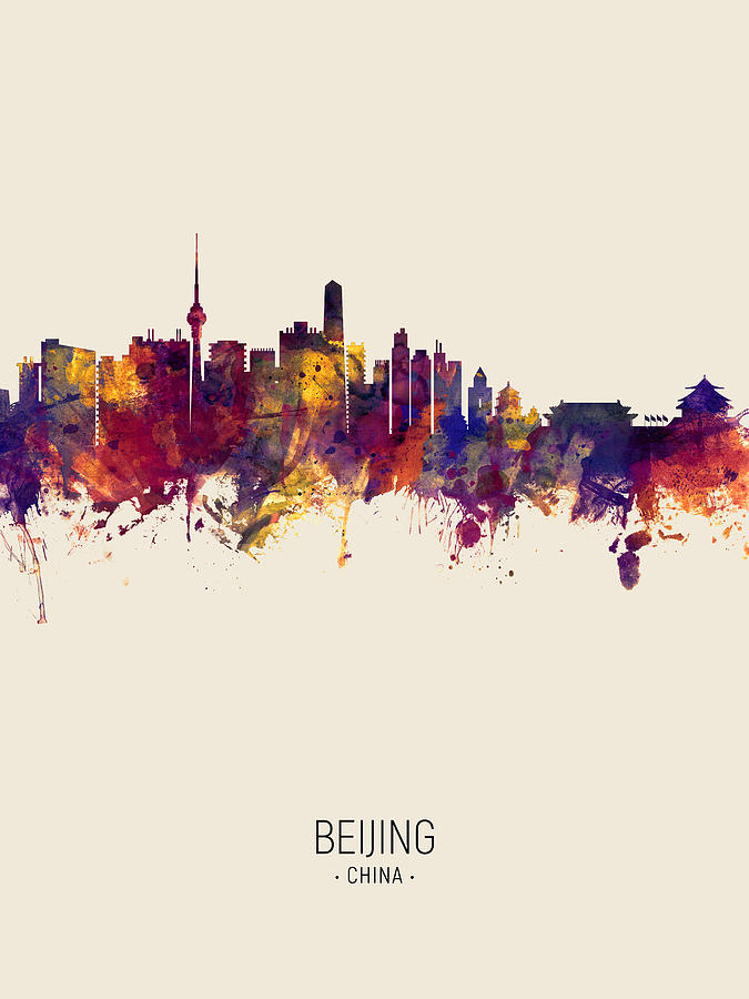 Beijing China Skyline #9 Photograph by Michael Tompsett