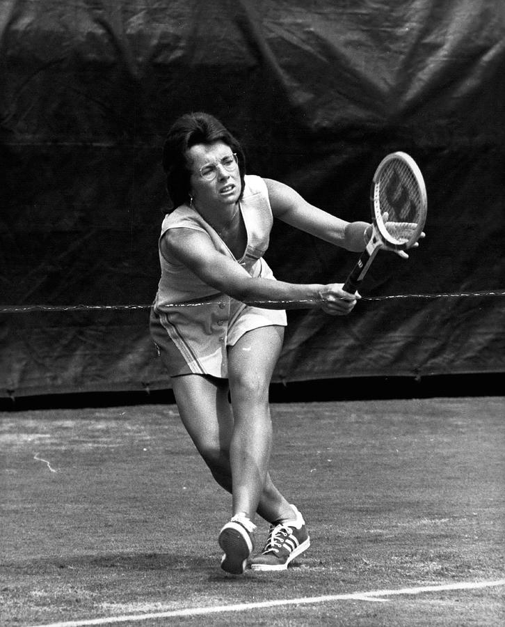 Tennis Photograph - Billie Jean King Of Tennis #9 by Photo File