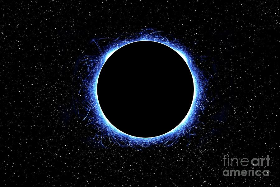 Black Hole #9 Photograph by Victor De Schwanberg/science Photo Library