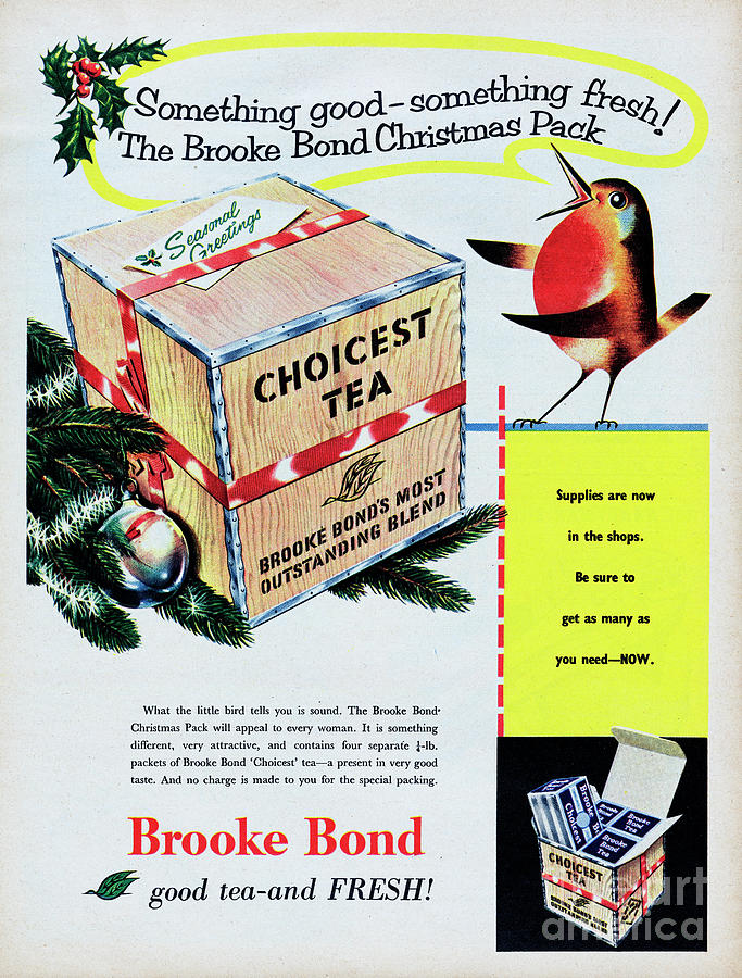 Brooke Bond Tea Photograph by Picture Post