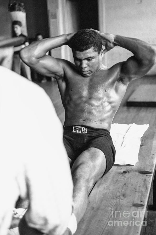 Cassius Clay Training #9 Photograph by The Stanley Weston Archive