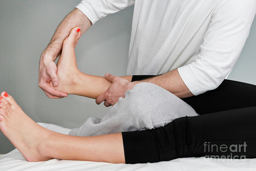 Chiropractic Adjustment #9 Photograph by Microgen Images/science Photo Library