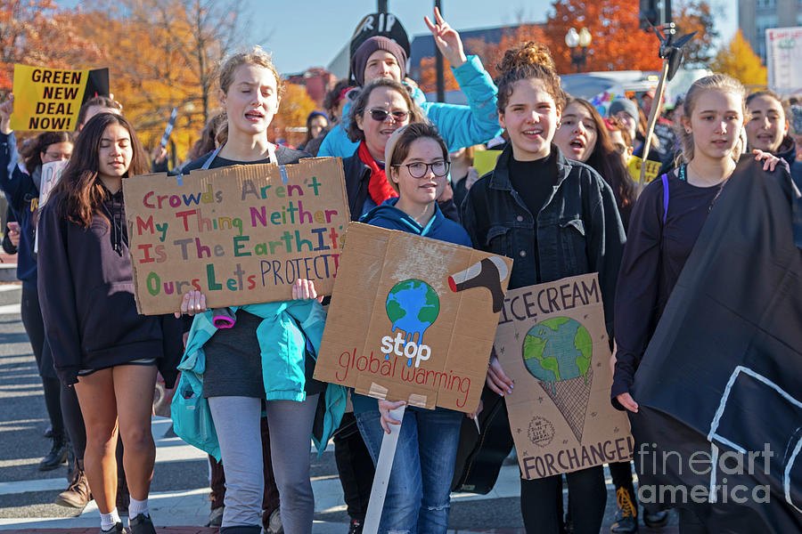 Climate Change Protest 9 Photograph By Jim Westscience Photo Library