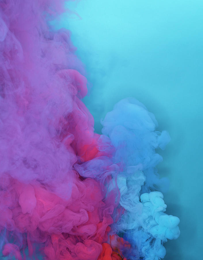 Colored Smoke #9 Photograph by Henrik Sorensen