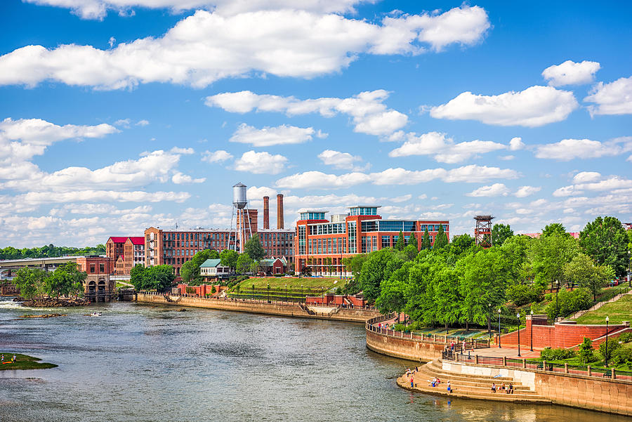 Columbus, Georgia, Usa Downtown Skyline Photograph by Sean Pavone ...