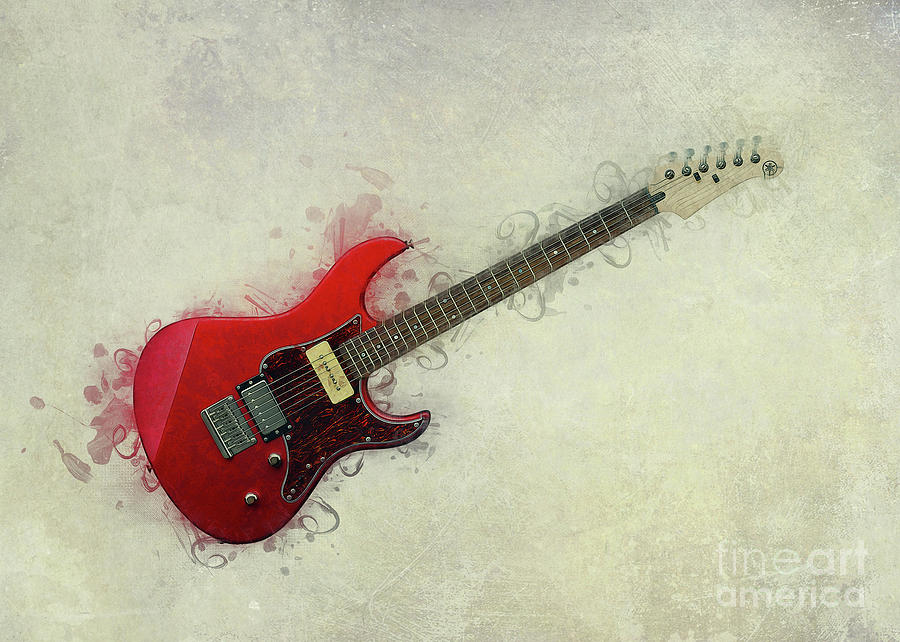 Electric Guitar by Ian Mitchell Electric Guitar by Ian Mitchell