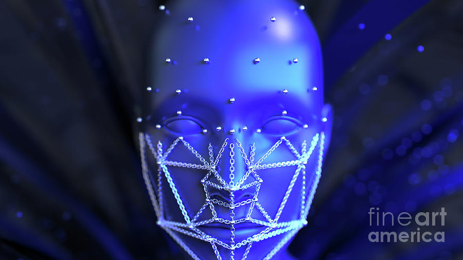 Facial Recognition #9 Photograph by Design Cells/science Photo Library