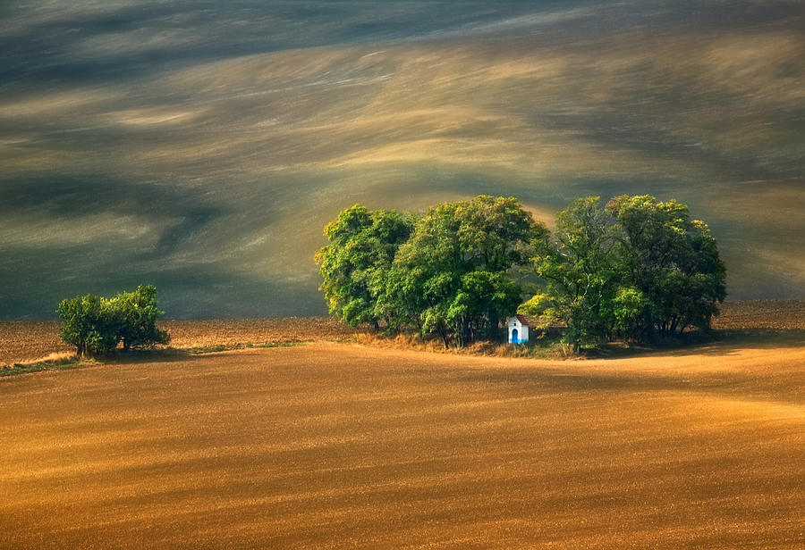 Landscape Photograph - Fields... by Krzysztof Browko Landscape Photograph - Fields... by Krzysztof Browko