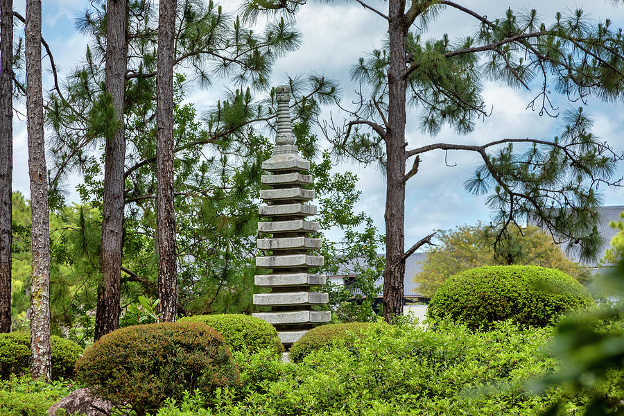 Florida, South Florida, Delray Beach, Morikami Japanese Gardens #9 Digital Art by Lumiere