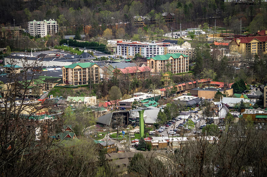 Gatlinburg Tennessee City In Smoky Mountains #9 Photograph by Alex Grichenko