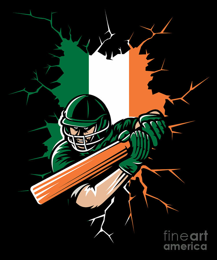Ireland Cricket Kit 2019 Irish International Fans Gift #9 Digital Art by Martin Hicks