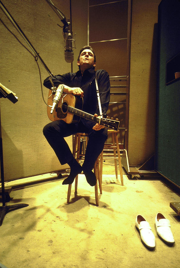 Johnny Cash #9 Photograph by Michael Rougier