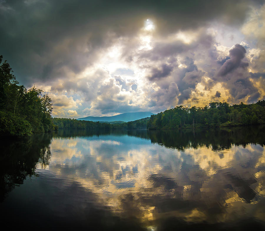Julian Price Lake, along the Blue Ridge Parkway in North Carolin #9 Photograph by Alex Grichenko