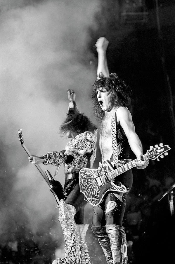 Kiss Performing #9 Photograph by Michael Ochs Archives