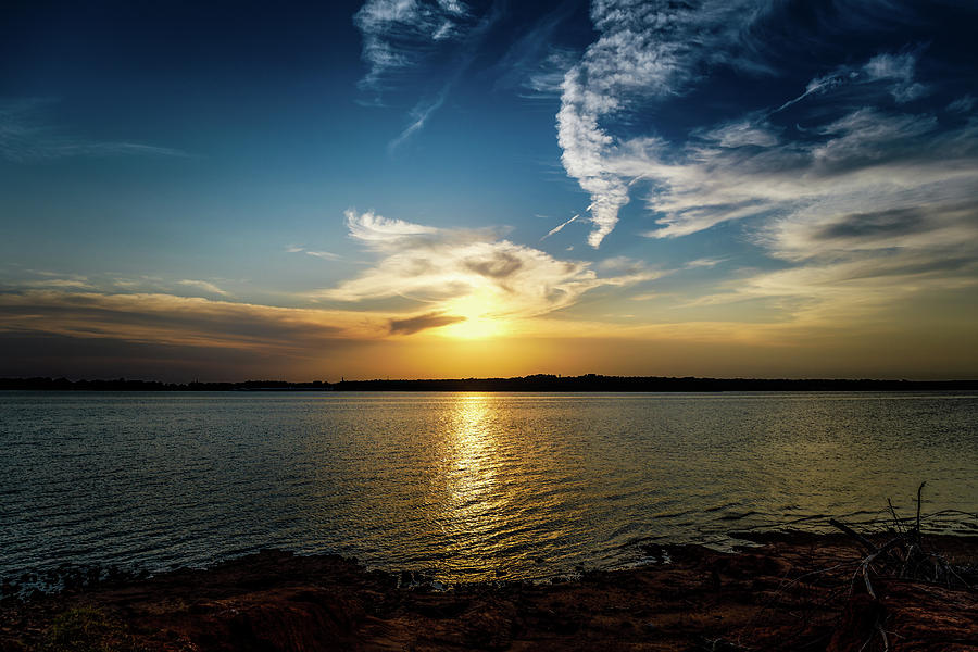 Lake Sunset #9 Photograph by Doug Long