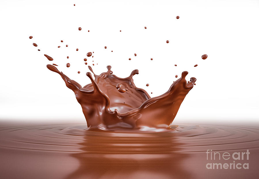 Liquid Chocolate Crown Splash 9 Photograph By Leonello Calvetti