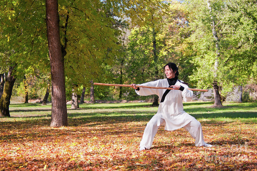 Martial Arts Practice Photograph by Microgen Images/science Photo ...