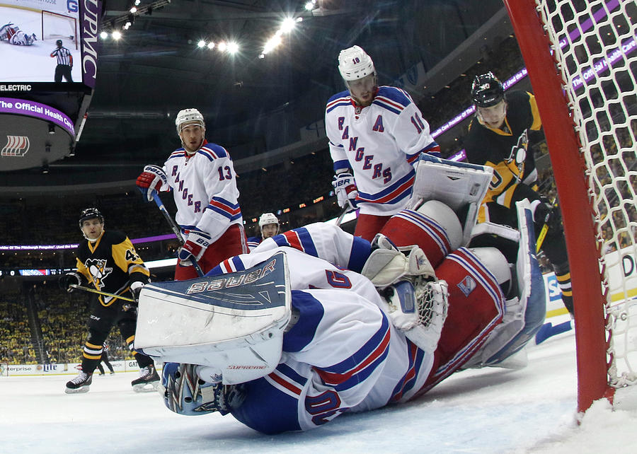 New York Rangers V Pittsburgh Penguins #9 Photograph by Justin K. Aller