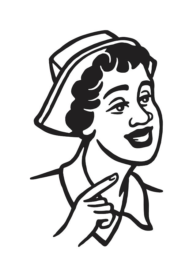 Nurse Drawing by CSA Images - Fine Art America