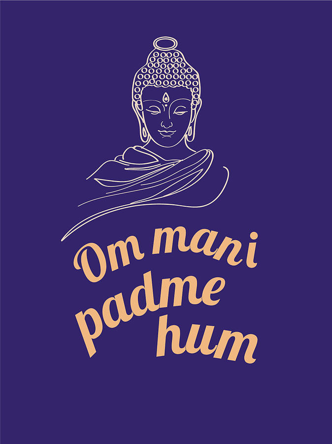 Om Mani Padme Hum Six Syllable Mantra Of Avalokiteshvara
