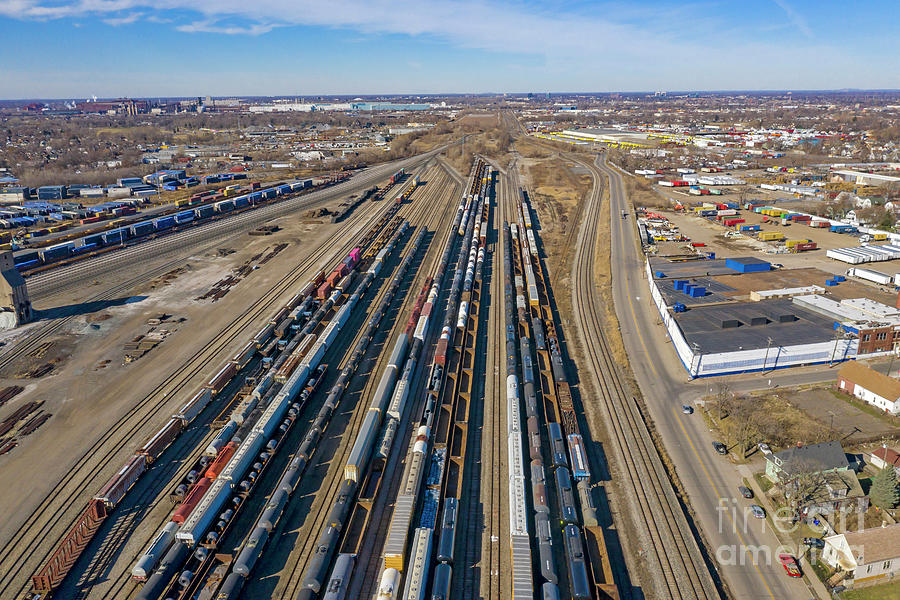 Rail Yard #9 Photograph by Science Photo Library Rail Yard #9 Photograph by Science Photo Library