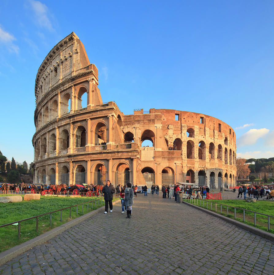 Rome, Coliseum, Italy #9 Digital Art by Maurizio Rellini