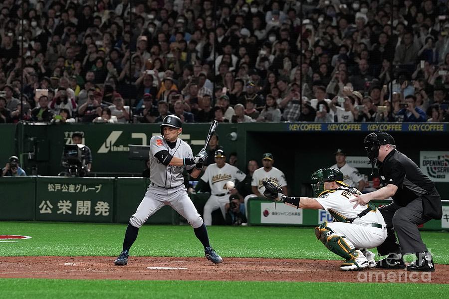 Seattle Mariners V Oakland Athletics Photograph by Masterpress Seattle Mariners V Oakland Athletics Photograph by Masterpress
