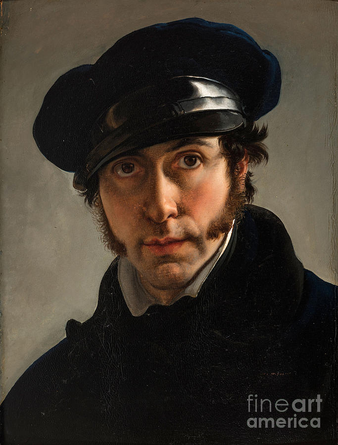 Francesco Hayez Drawing - Self-portrait #9 by Heritage Images
