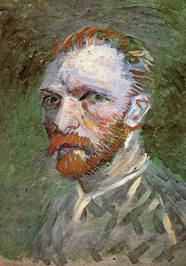Self Portrait of Vincent Van Gogh #9 Painting by 