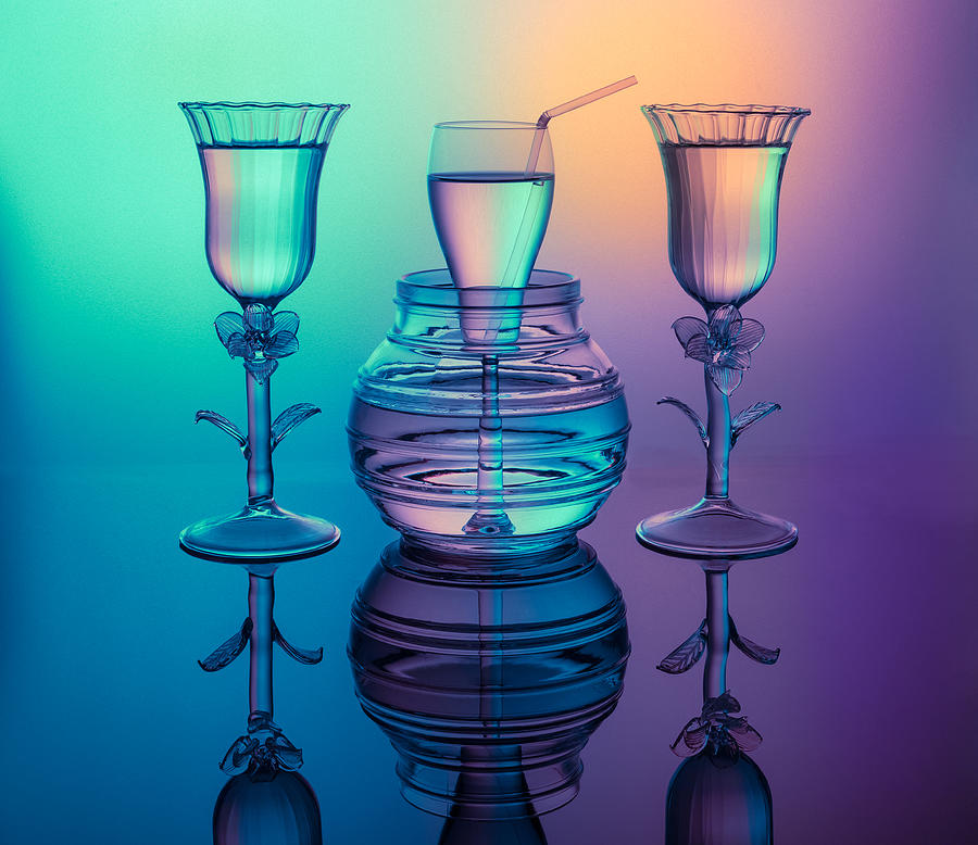 Series Of Glass And Reflection #9 Photograph by Shimei Yan