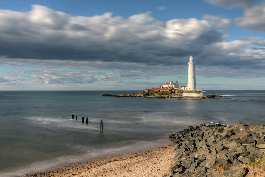 St Marys Lighthouse - England #9 Photograph by Joana Kruse