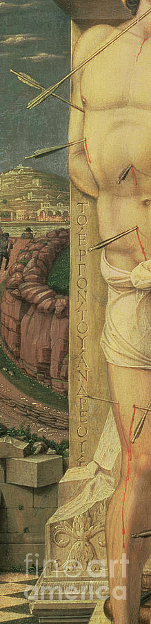 St. Sebastian Painting by Andrea Mantegna - Fine Art America