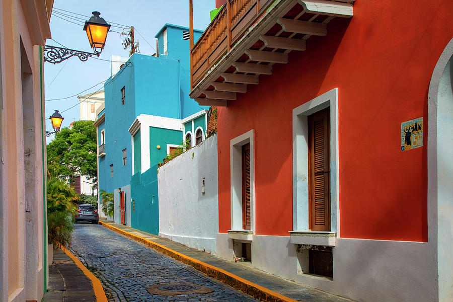 Streets, Old San Juan, Puerto Rico #9 Digital Art by Claudia Uripos