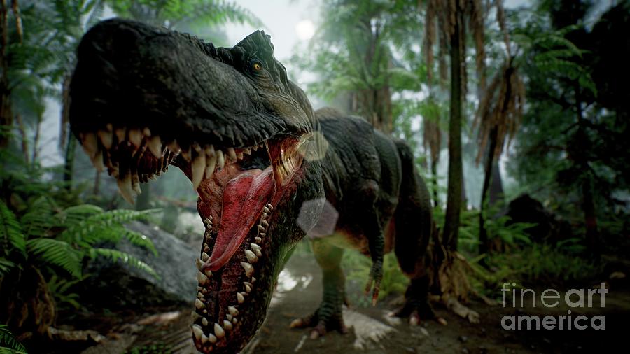 T-rex Dinosaur #9 Photograph by Richard Jones/science Photo Library