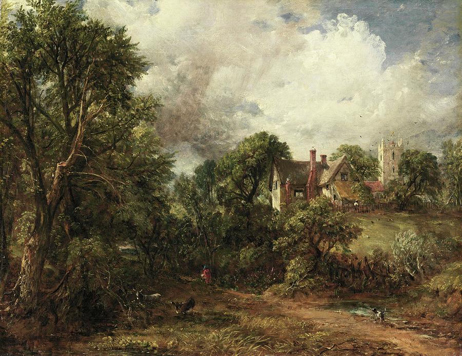 The Glebe Farm Painting by John Constable - Pixels